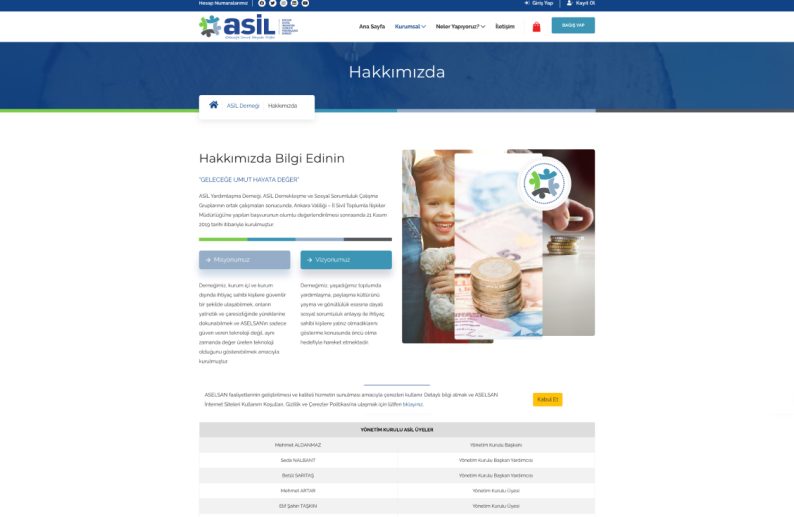 Asil Derneği (Aselsan) proje detay görseli