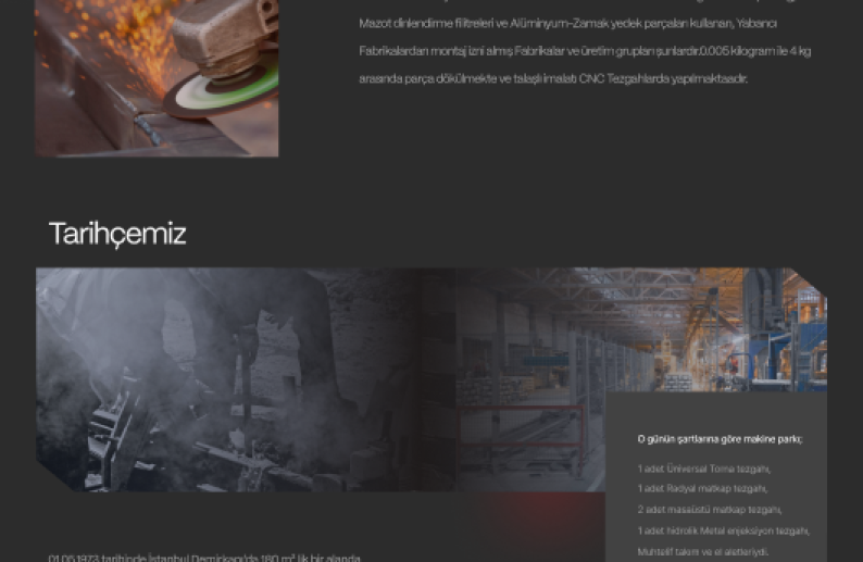Aldöküm Metal proje detay görseli