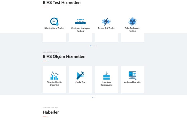 BİAS Test proje detay görseli