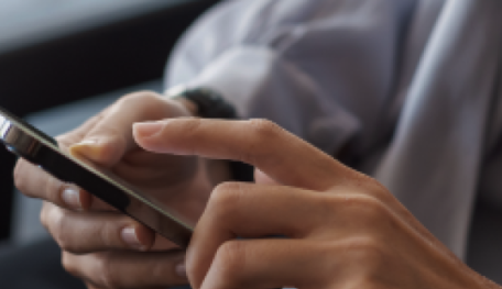 Dijital kartvizit telefon arayüzü