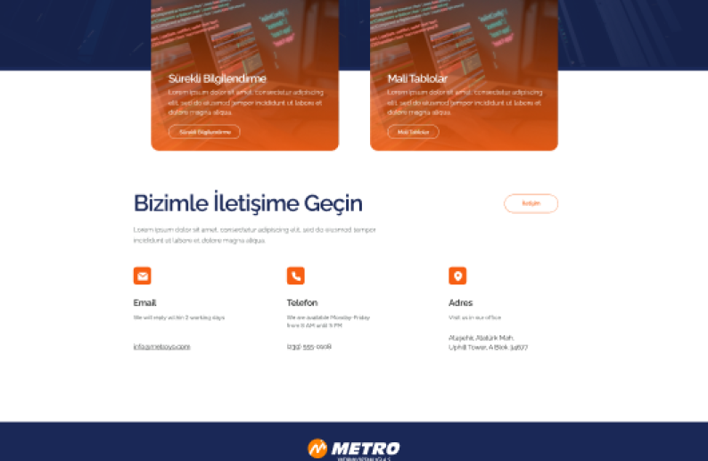 Metro Yatırım Ortaklığı proje detay görseli